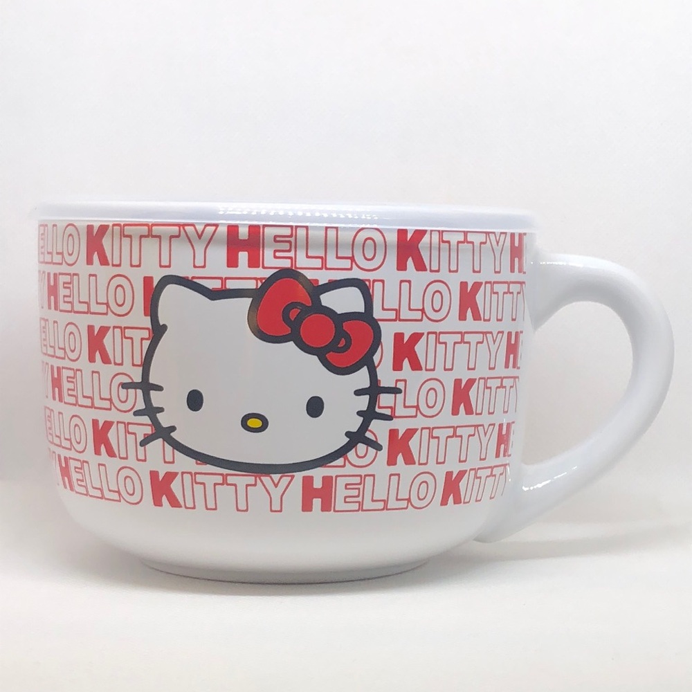 Hello Kitty Love Soup Mug with Pressure Release Lid 24oz ❤️ NWT